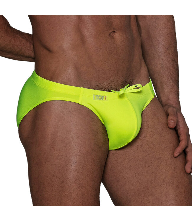 Tof Paris Neon Swim Minibriefs Yellow