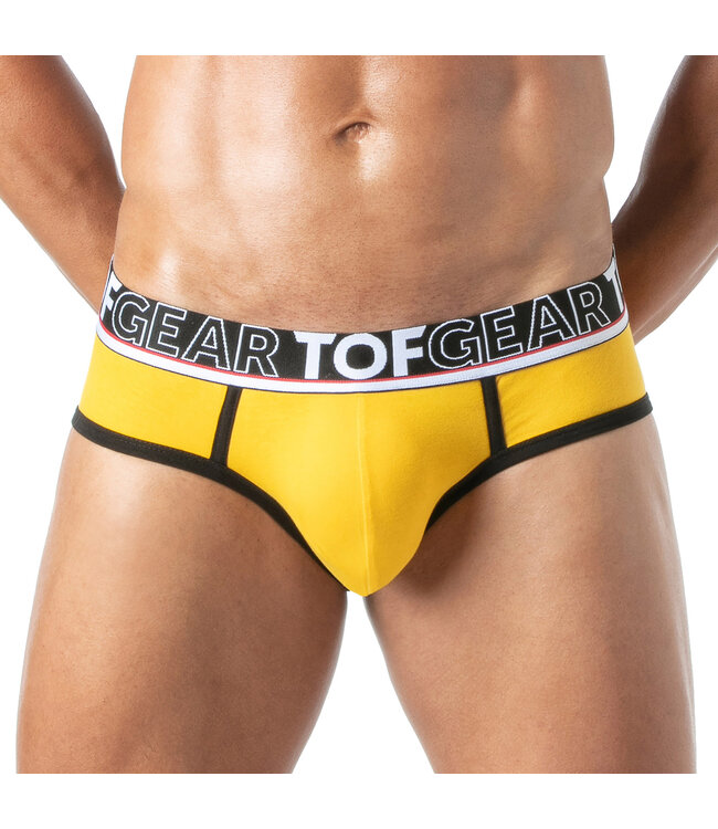 Tof Paris Champion Backless Brief Yellow