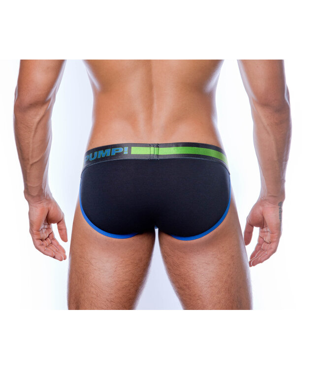 PUMP Play Green Sidecut Brief