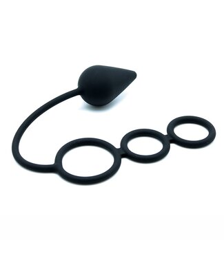 Cockring met Anal Lock