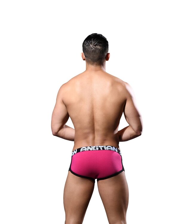 Andrew Christian Show-it® Retro Pop Mesh Boxershort Fuchia