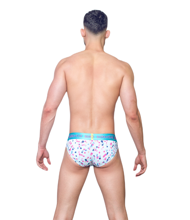 Supawear Sprint Brief Underwear - Ditsy Dots