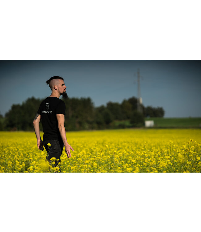 Factory 4 Men T-shirt Black V-Neck