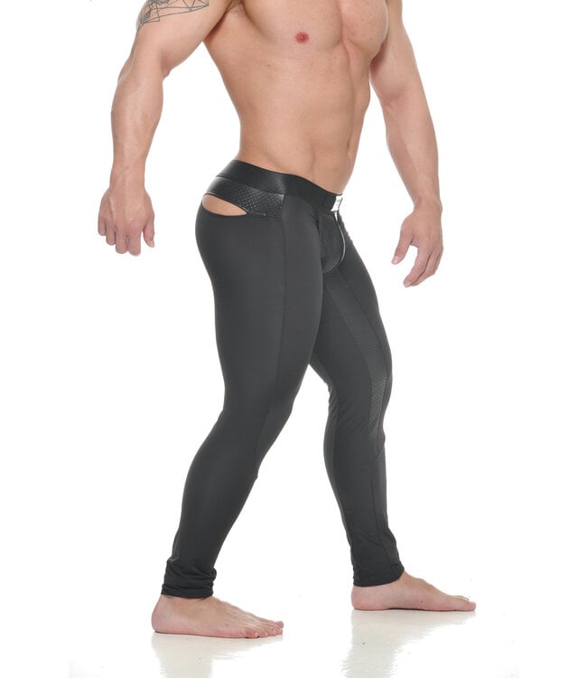 STUD Rank Black Pant