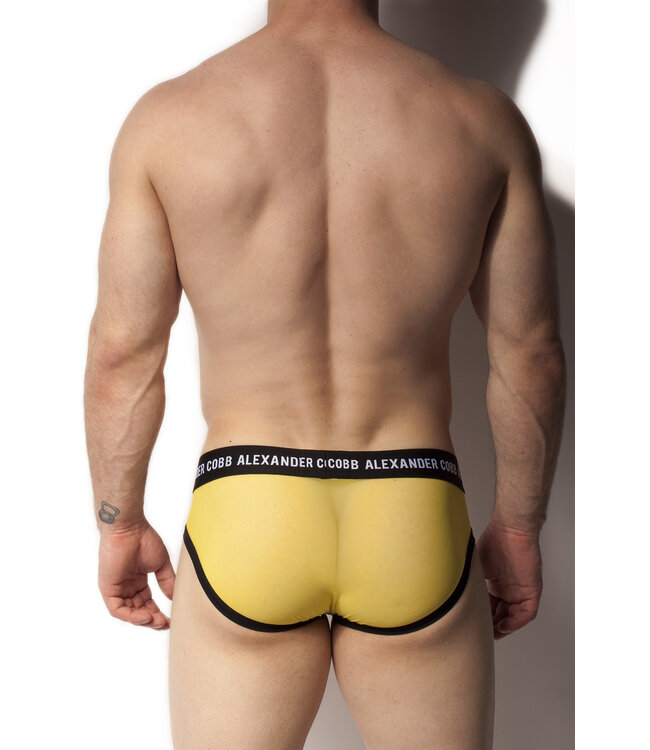 Alexander Cobb Transparante Slip Yellow