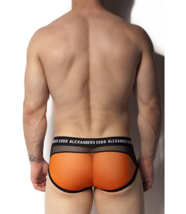 Alexander Cobb Transparante Trunk Orange