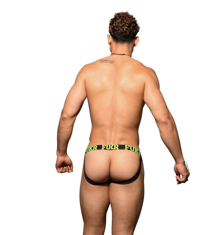 Andrew Christian FUKR neon mesh-jock