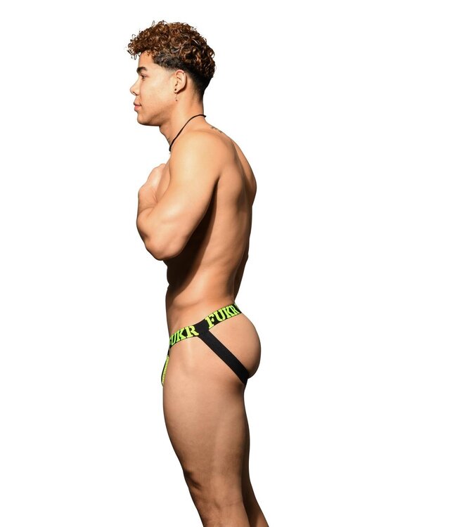 Andrew Christian FUKR neon mesh-jock