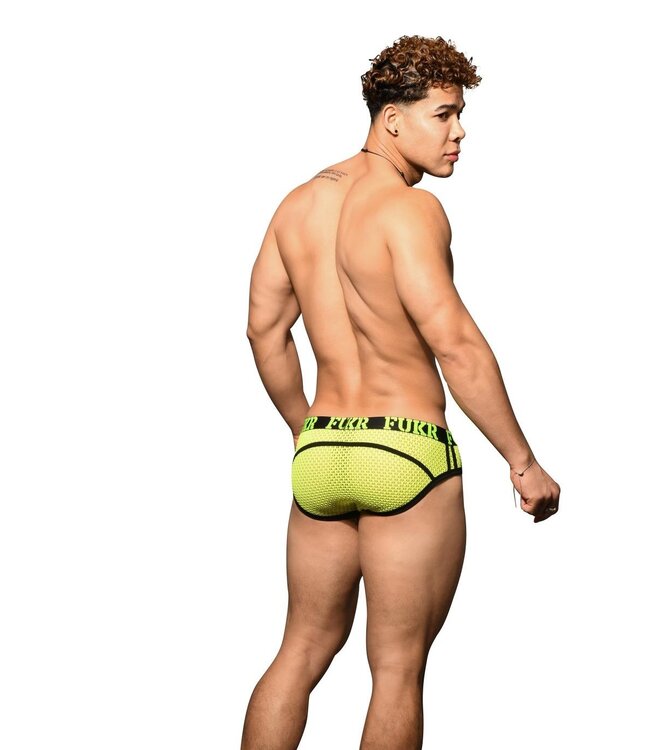 Andrew Christian FUKR Neon Mesh Brief