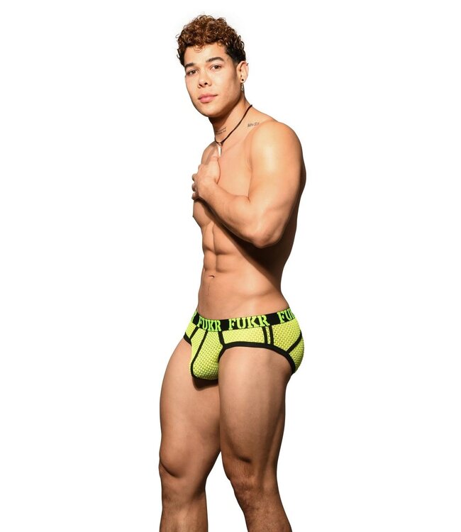 Andrew Christian FUKR Neon Mesh Brief
