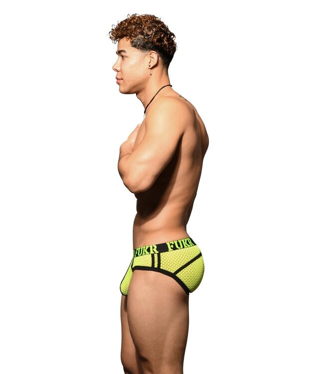 Andrew Christian FUKR Neon Mesh Brief