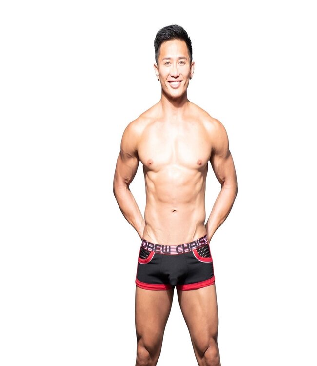 Andrew Christian  Competition Mesh Pocket Boxer w/ ALMOST NAKED®