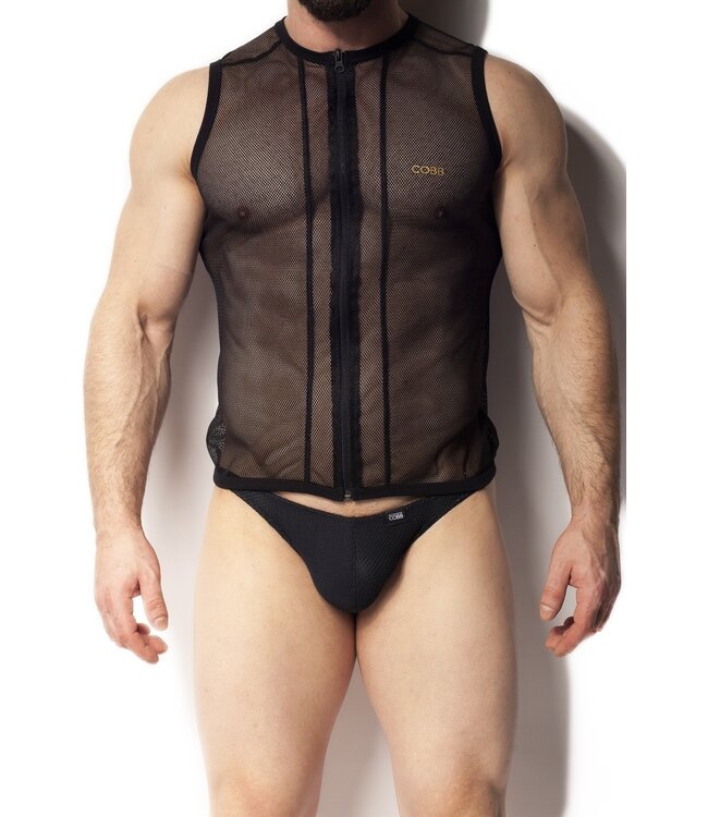 Alexander Cobb Transparent Sleeveless With Zipper