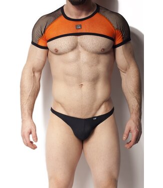 Alexander Cobb Short Crop Top Orange