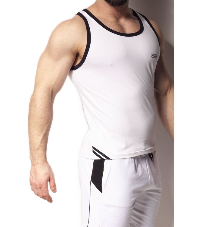 Alexander Cobb Tank Top White Black