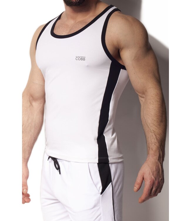 Alexander Cobb Tank Top White Black