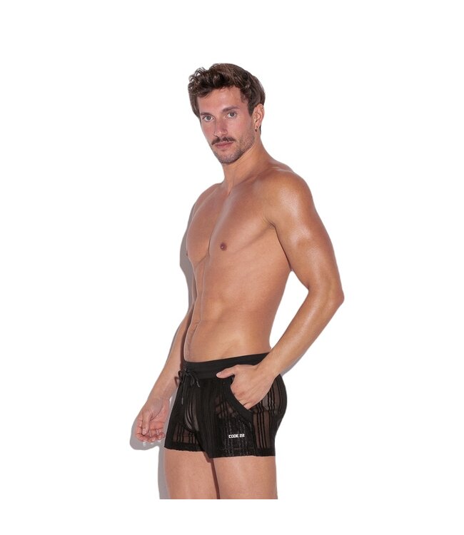 CODE 22 Sheer Stripe Short