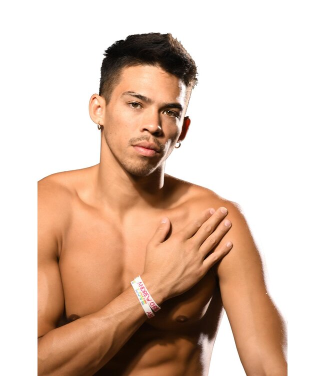 Andrew Christian Pride Love Wristband