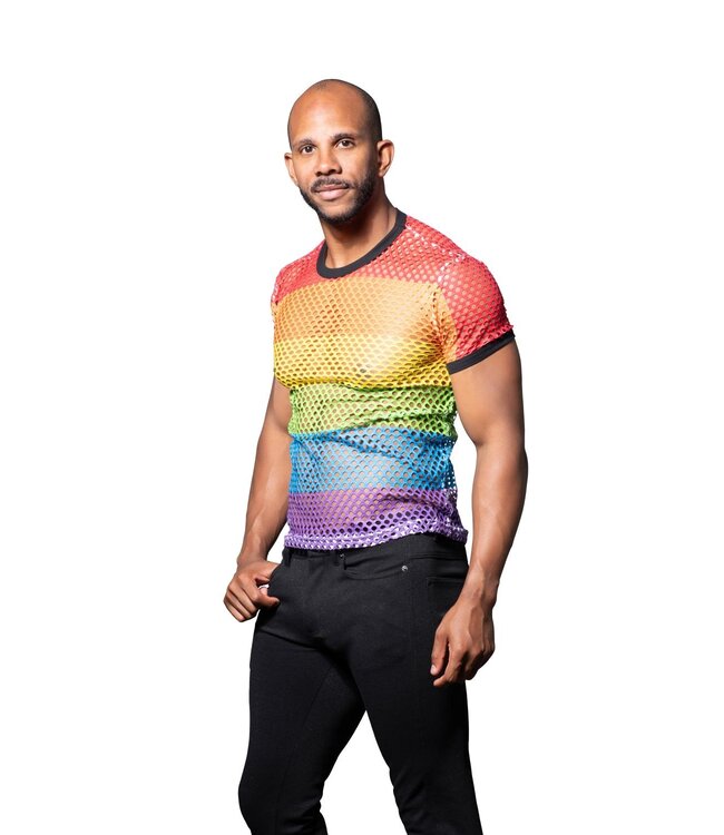 Andrew Christian Pride Mesh Tee
