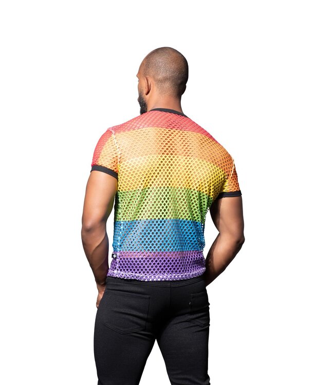 Andrew Christian Pride Mesh Tee