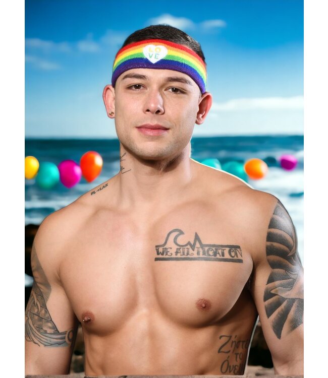 Andrew Christian Pride Love Headband