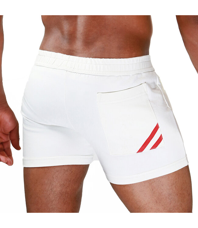 Tof Paris Paris Shorts White/Red