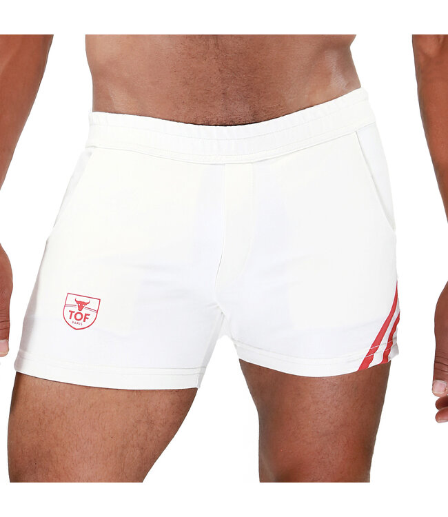 Tof Paris Paris Shorts White/Red