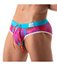 Tof Paris Floral Swim Brief Pink