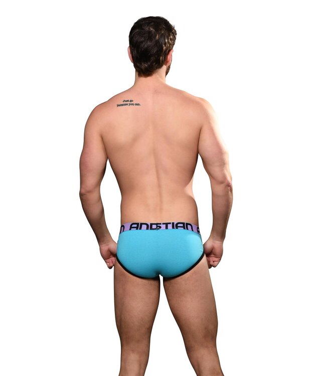 Andrew Christian Almost Naked® Retro Brief - Aqua