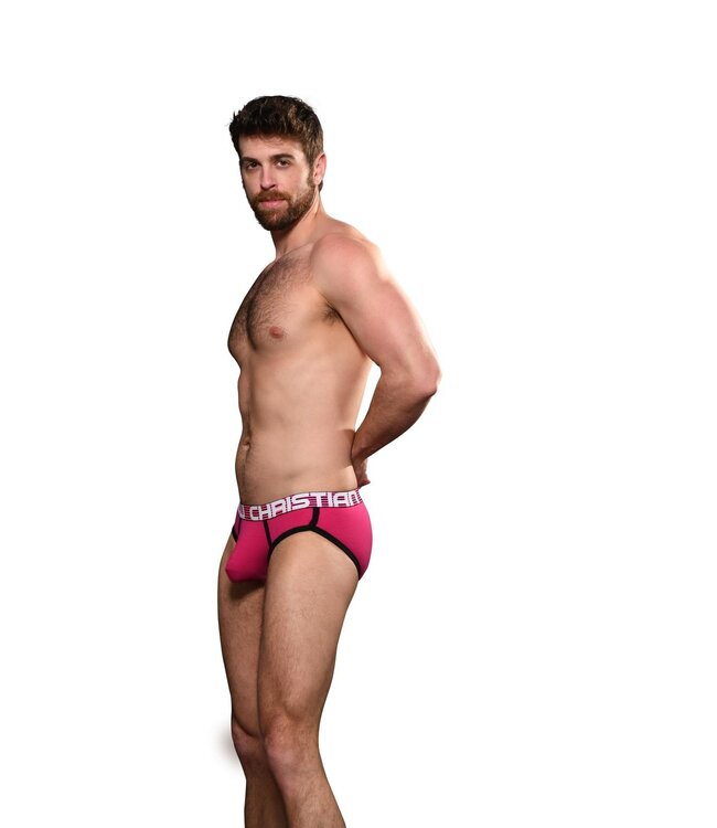 Andrew Christian Almost Naked® Retro Brief -  Fuchsia