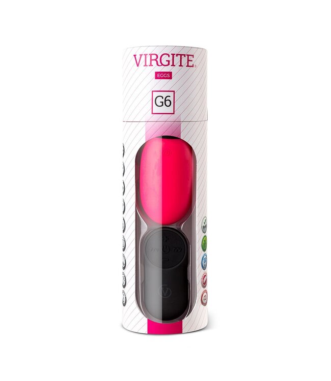 Rechargeable Remote Control Egg G6 - Pink