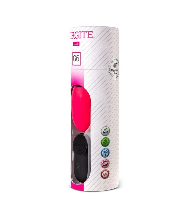 Rechargeable Remote Control Egg G6 - Pink