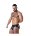 Locker Gear Punch Hole Jock Brief Blue