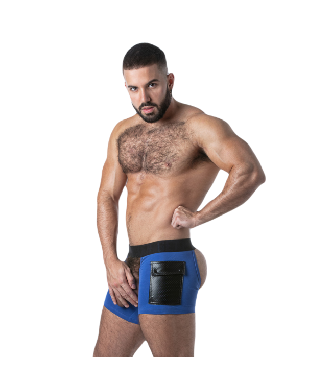 Locker Gear Cargo Short Chaps Blue