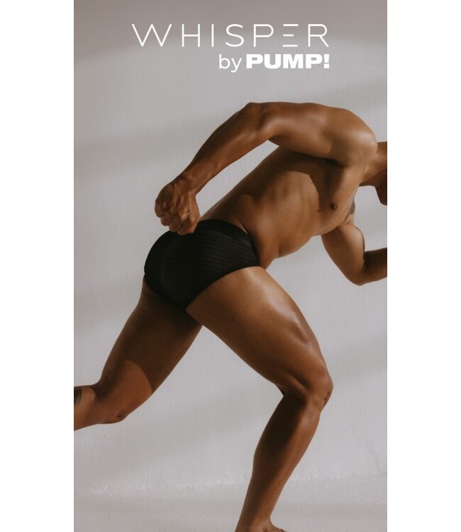 PUMP Whisper Black Brief
