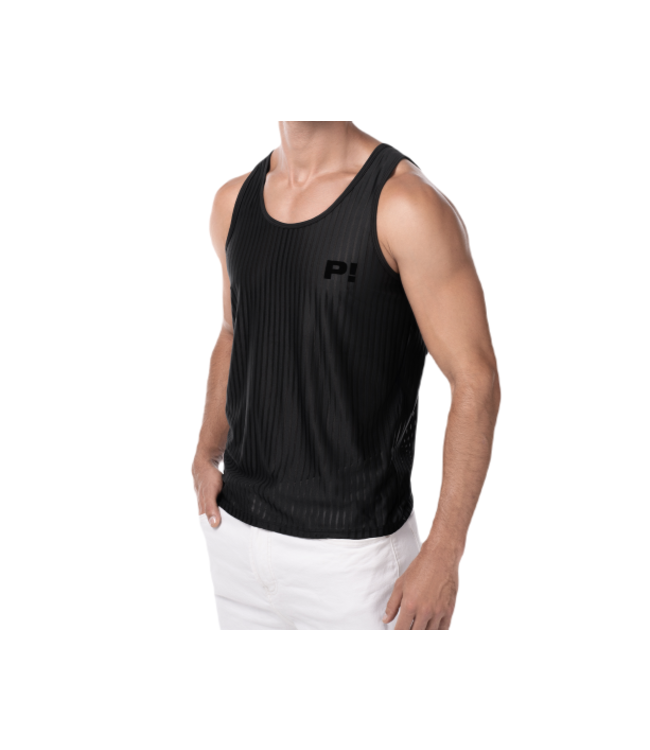 PUMP Whisper Black Tank Top