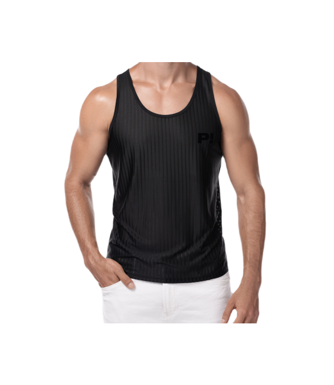 PUMP Whisper Black Tank Top
