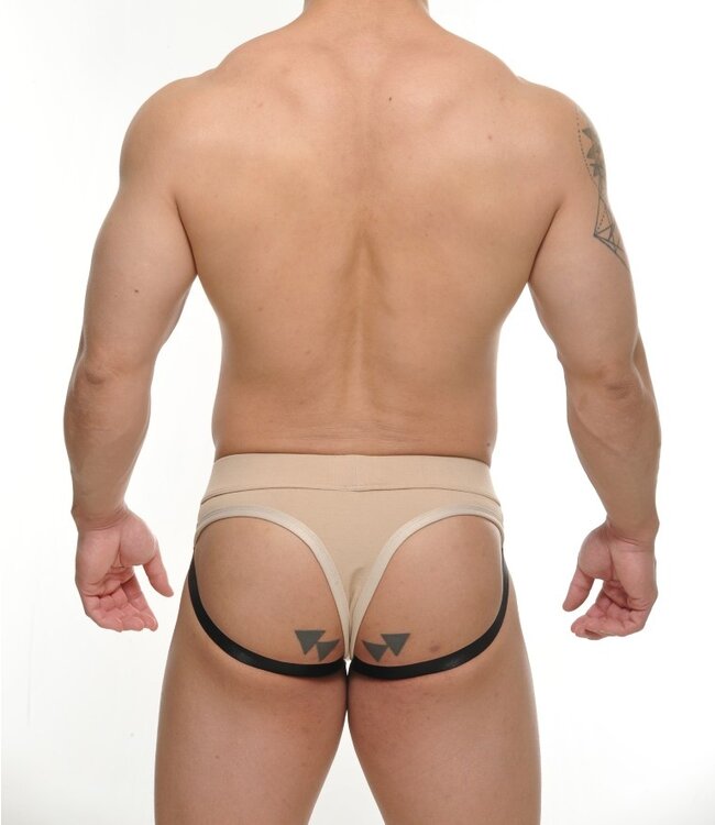 STUD Pablo Denim Camel Jockstrap Thong