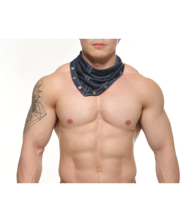 STUD Jasper Denim Blue Scarf