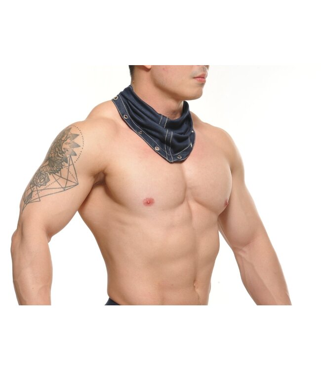 STUD Jasper Denim Blue Scarf