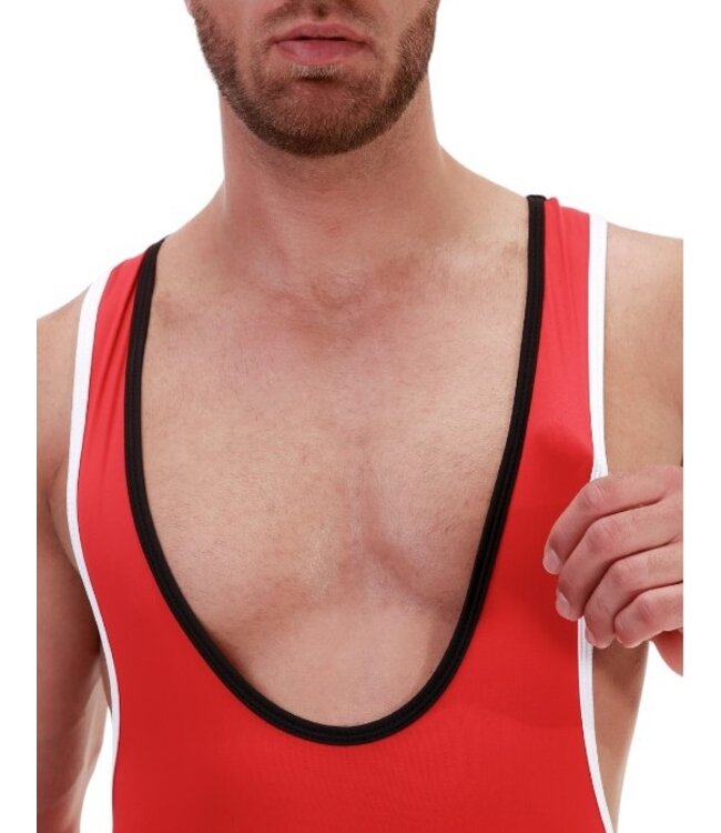 Barcode Body suit Allan Red