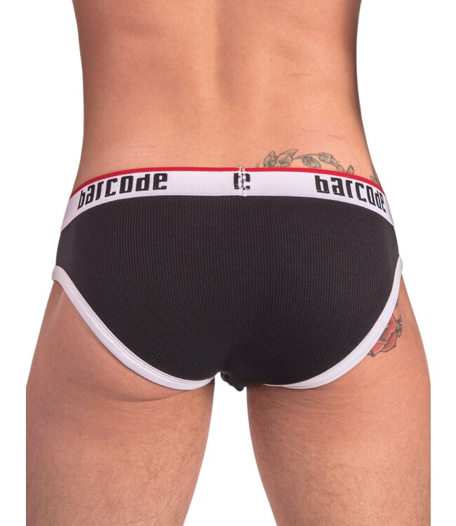 Barcode Brief Kai Black-White
