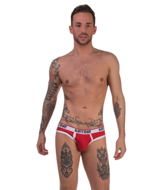 Barcode Brief Kai Red-White