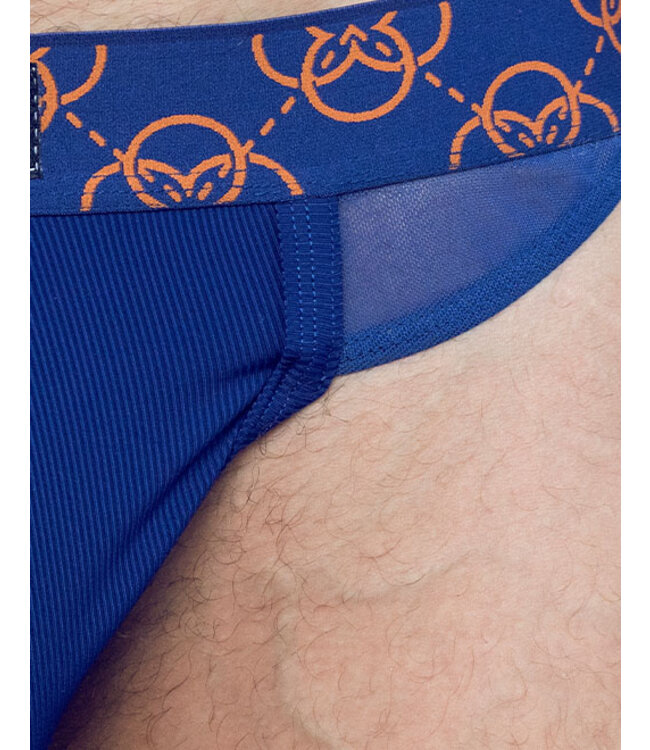 2 Eros Himeros Thong Navy Blue