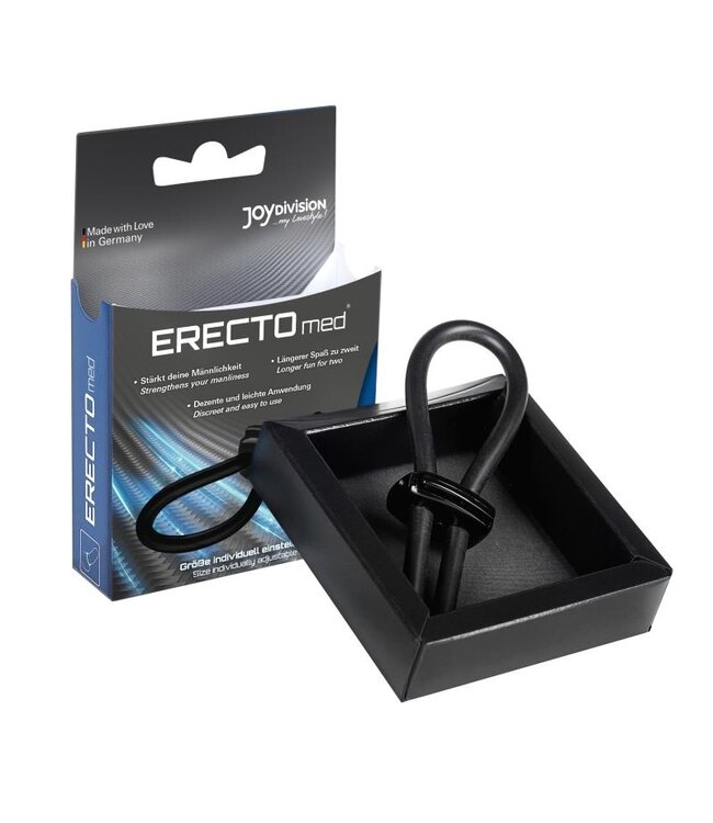 ERECTOmed Adjustable Cock Ring - Black