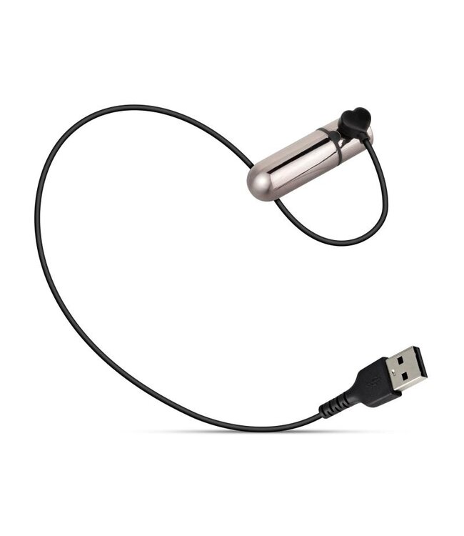 Anal Plug Set With Bullet Vibrator - Black