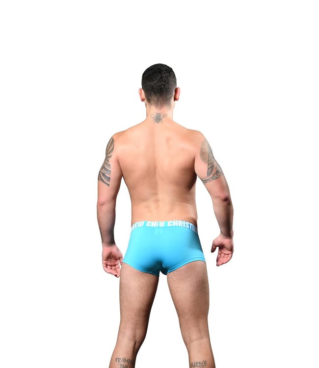 Andrew Christian ECO COLLECTIVE Boxer w/ ALMOST NAKED® Aqua