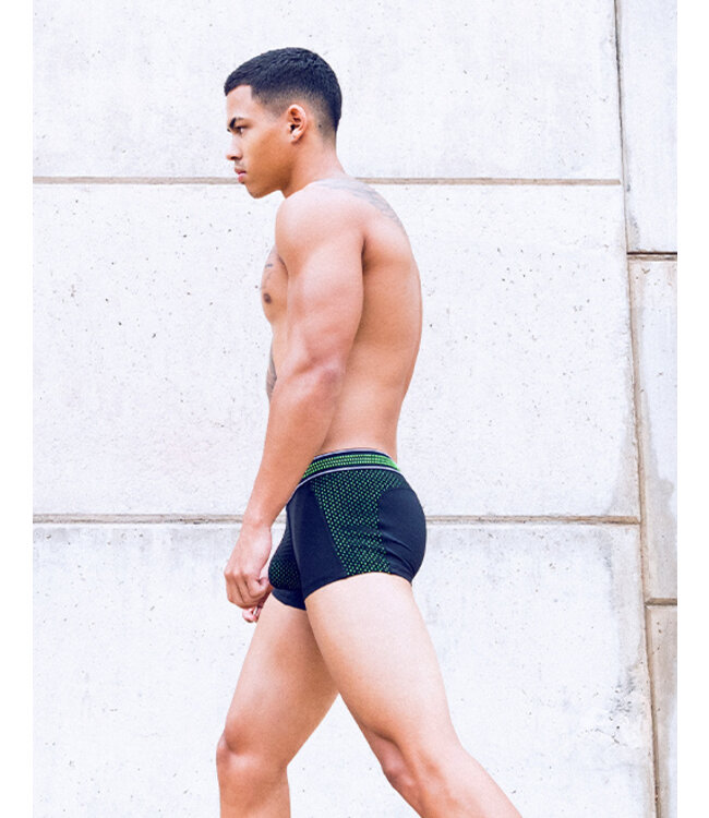 Supawear Neon Mesh Trunk Neon Green