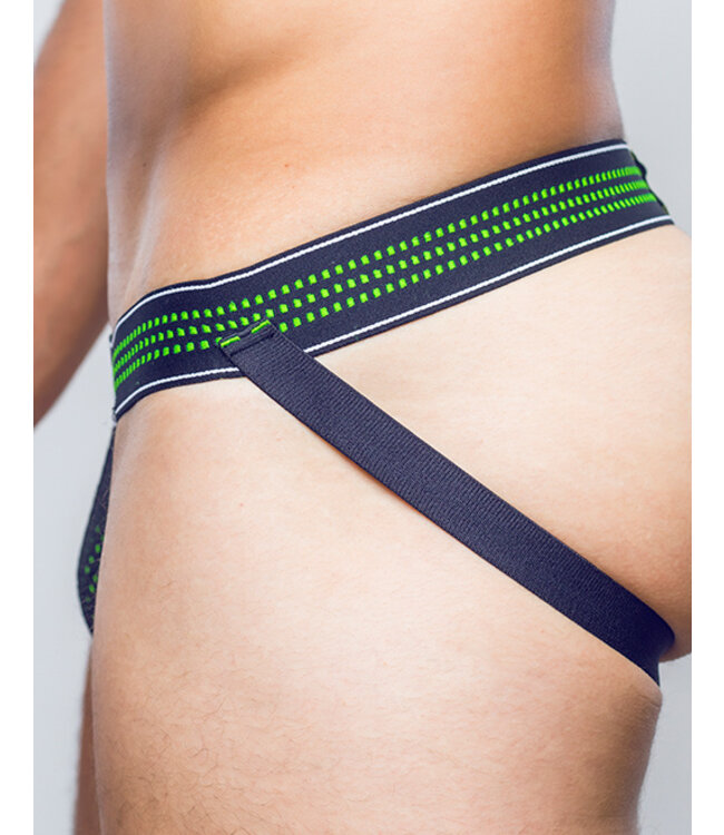 Supawear Neon Mesh Jock  Neon Green