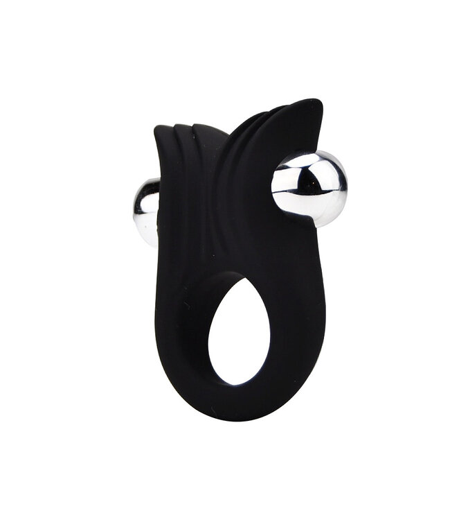 Loving Joy Siliconen vibrerende getextureerde cockring